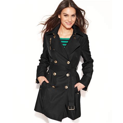 michael kors trench coat womens